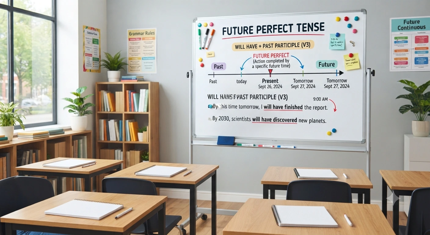 Future Perfect Tense Explanation Examples and Translation